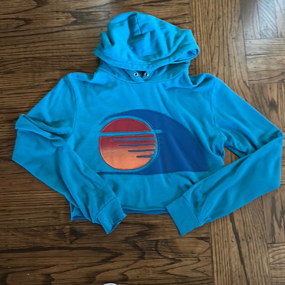 Aviator Nation Tops - Aviator Nation cropped hoodie
